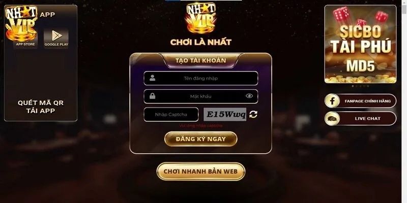 Hướng dẫn đăng ký tài khoản hội viên khi cá cược tại NHATVIP