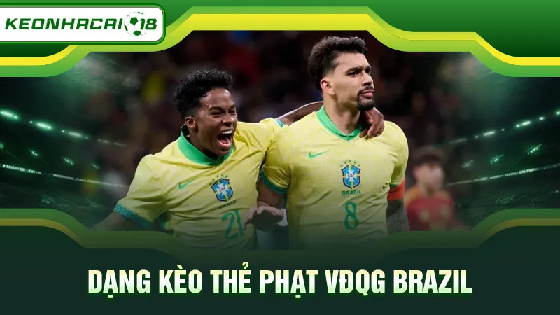 Dạng kèo thẻ phạt VĐQG Brazil